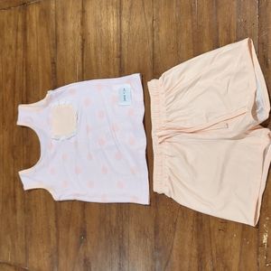 Jane + Jo tank and shorts size 6Y